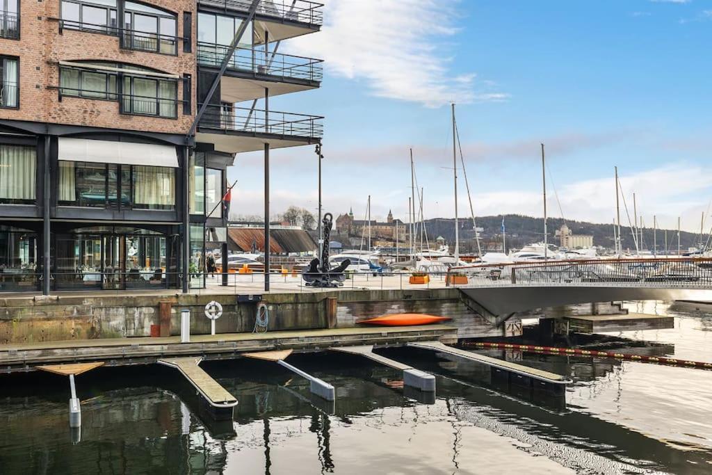 Exclusive Sea-side At Tjuvholmen - Oslo! Lägenhet