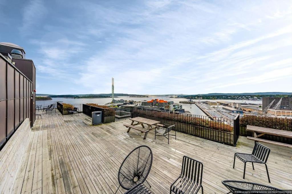 Exclusive Sea-side At Tjuvholmen - Oslo! Lägenhet